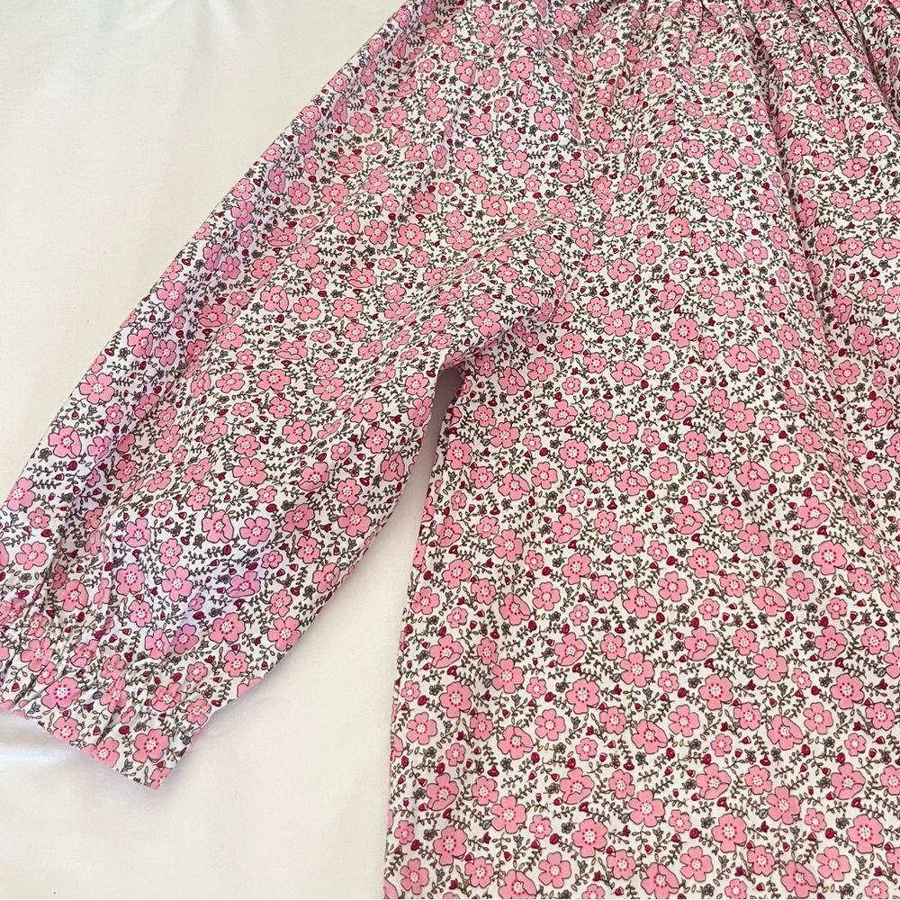 Bisby Girls Pink Floral Print Blouse - Picture 4 of 5
